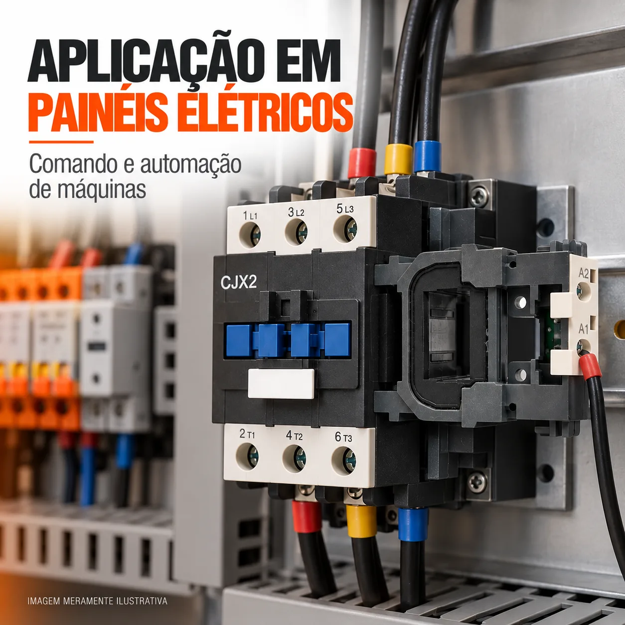 Bobina para contator CJX2 de 185 e 225 A - 50/60 HZ - KAYAMA 127Vca — imagem 8