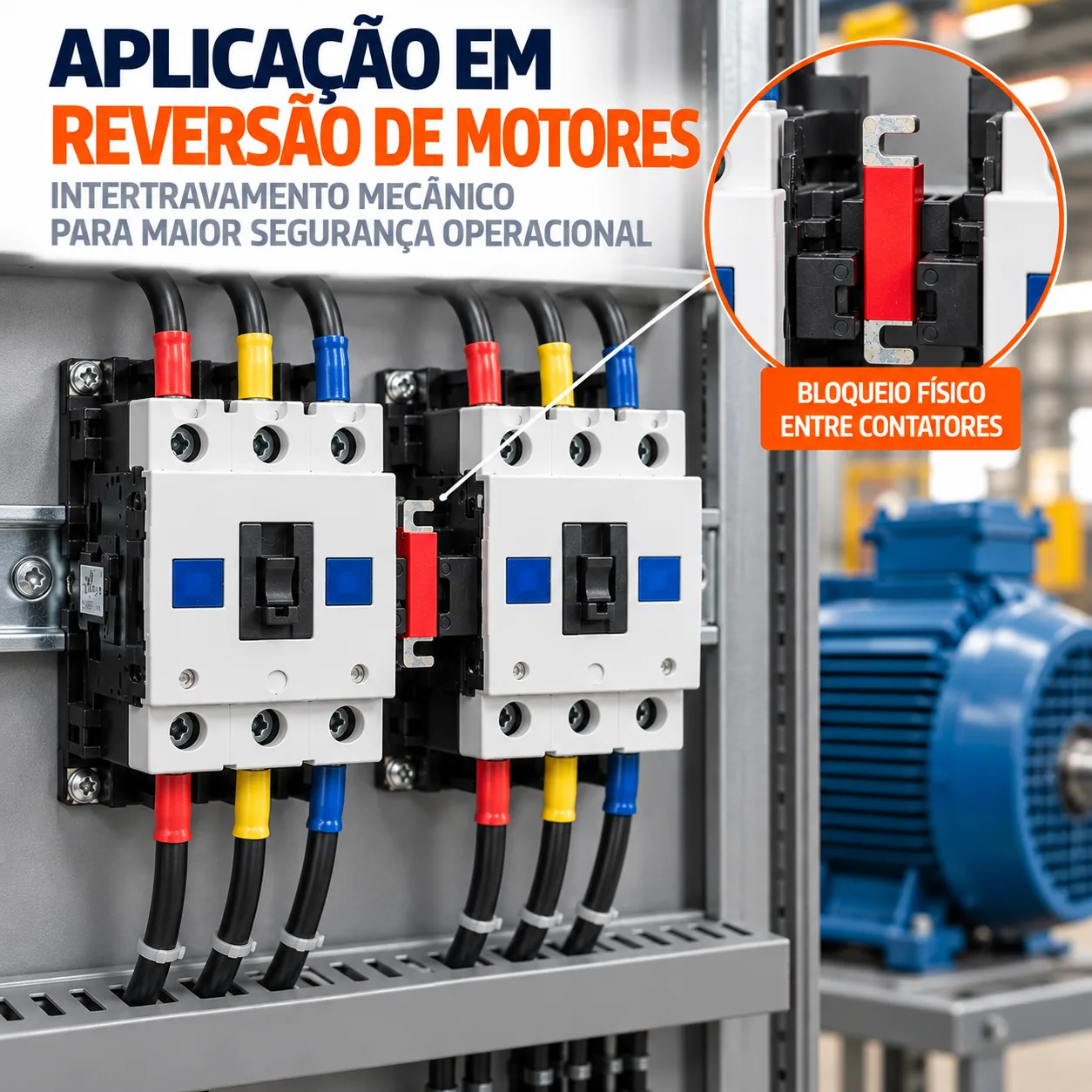 Intertravamento mecânico CJX2-F330 s/barramento- KAYAMA — imagem 4