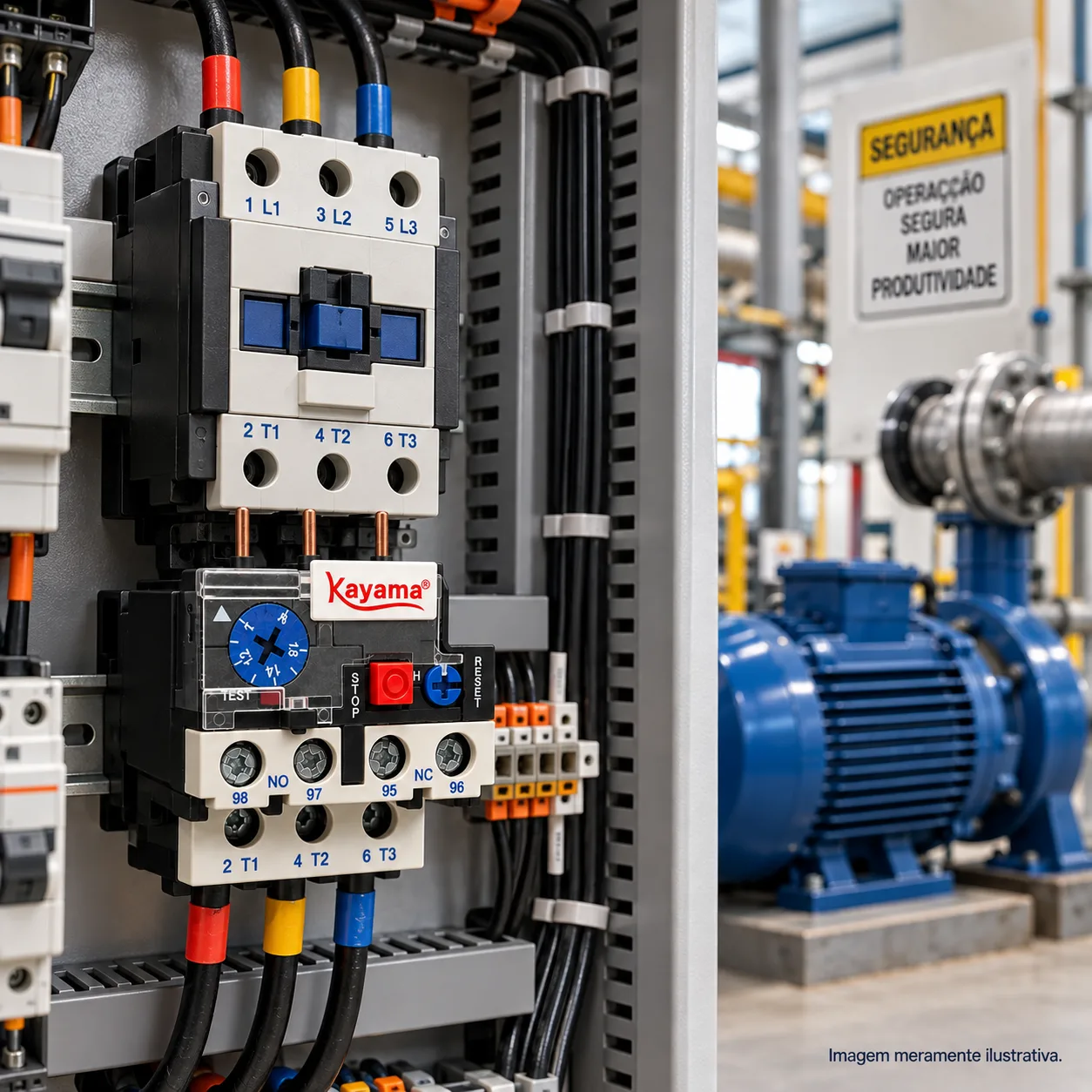 Relé Térmico de Sobrecarga JR28-93(LR2-D33)80-93A - KAYAMA — imagem 5