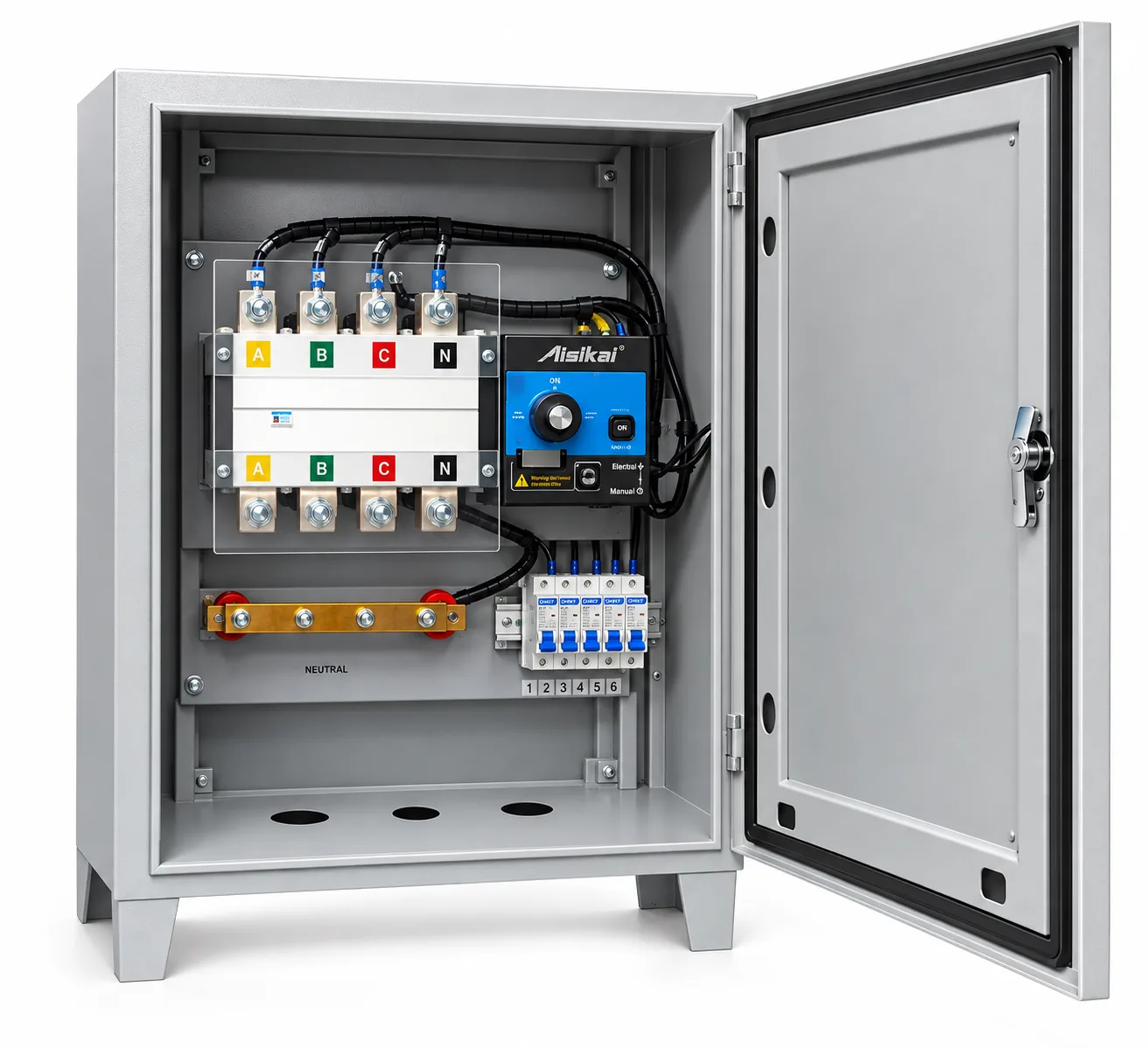 QTA-850003480 - Quadro de Transferência Automática Trifásico 85 KVA - 277/480 V 60 HZ - Kayama — imagem 2
