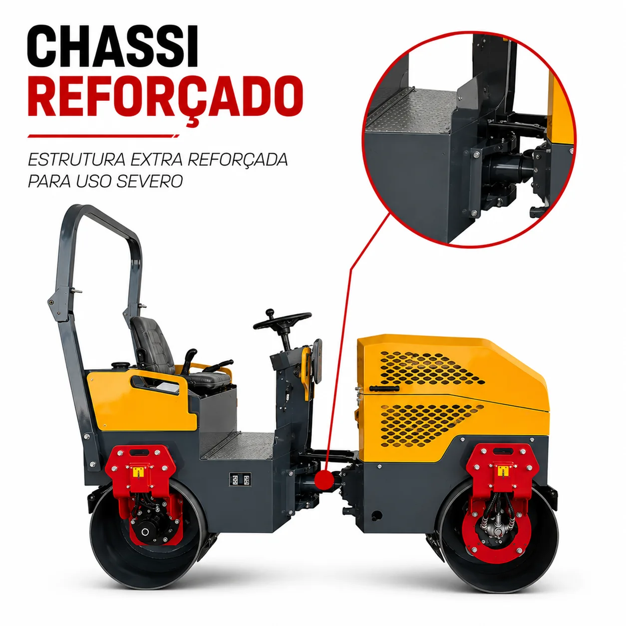 Rolo Compactador Kayama modelo:KRC1000D